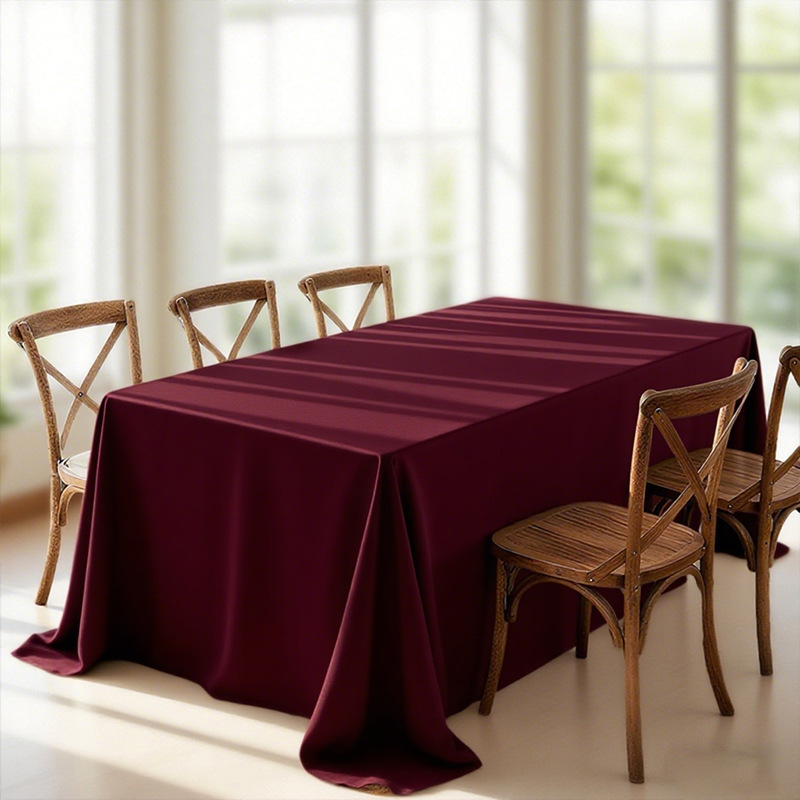 Burgundy - (huaxia thickened glossy satin) / 120*160cm