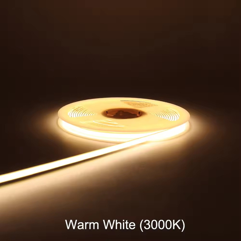 cob ライトストリップ 5 ミリメートル低電圧 5v/12v24v ライトストリップ LED ストリップ自己粘着高 CRI 超高輝度ホームキャビネットリニアライト|undefined