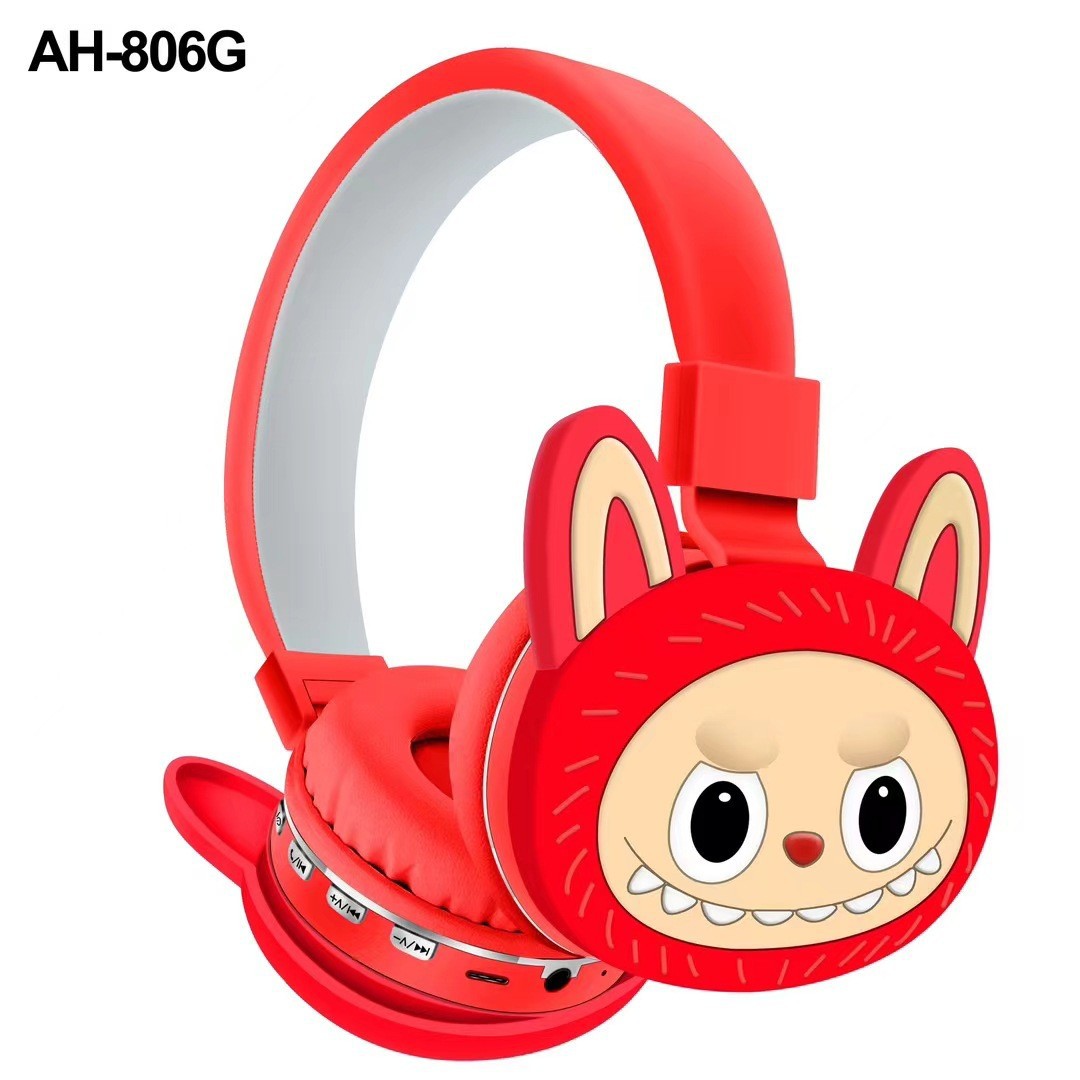 Auriculares Bluetooth de comercio exterior transfronterizo AH-806G de dibujos animados para niños Brara Auriculares inalámbricos lindos y creativos image 3
