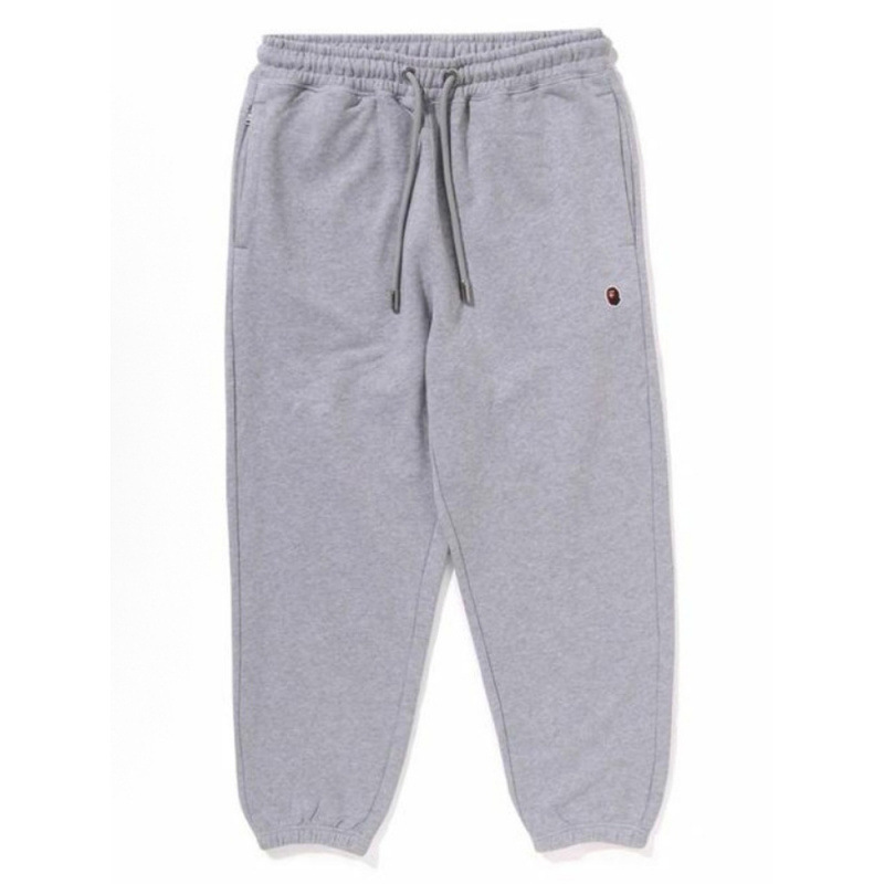 Cross-Border Japanese Trendy Brand Autumn and Winter Shark Casual Pants with Fleece, Sports Jogger Pants with Tapered Legs