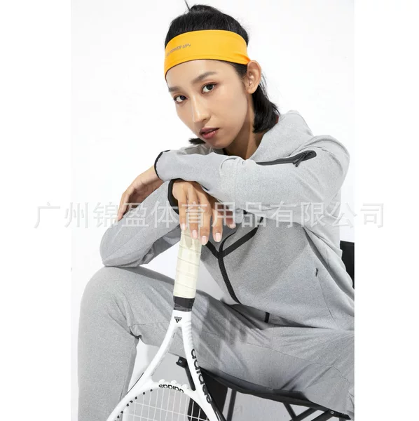 Manufacturer Spring and Autumn Sports Men's and Women's Jacket Suits Casual Trendy Sweatshirts Hooded Two-Piece Set Autumn and Winter Sports Running Jackets