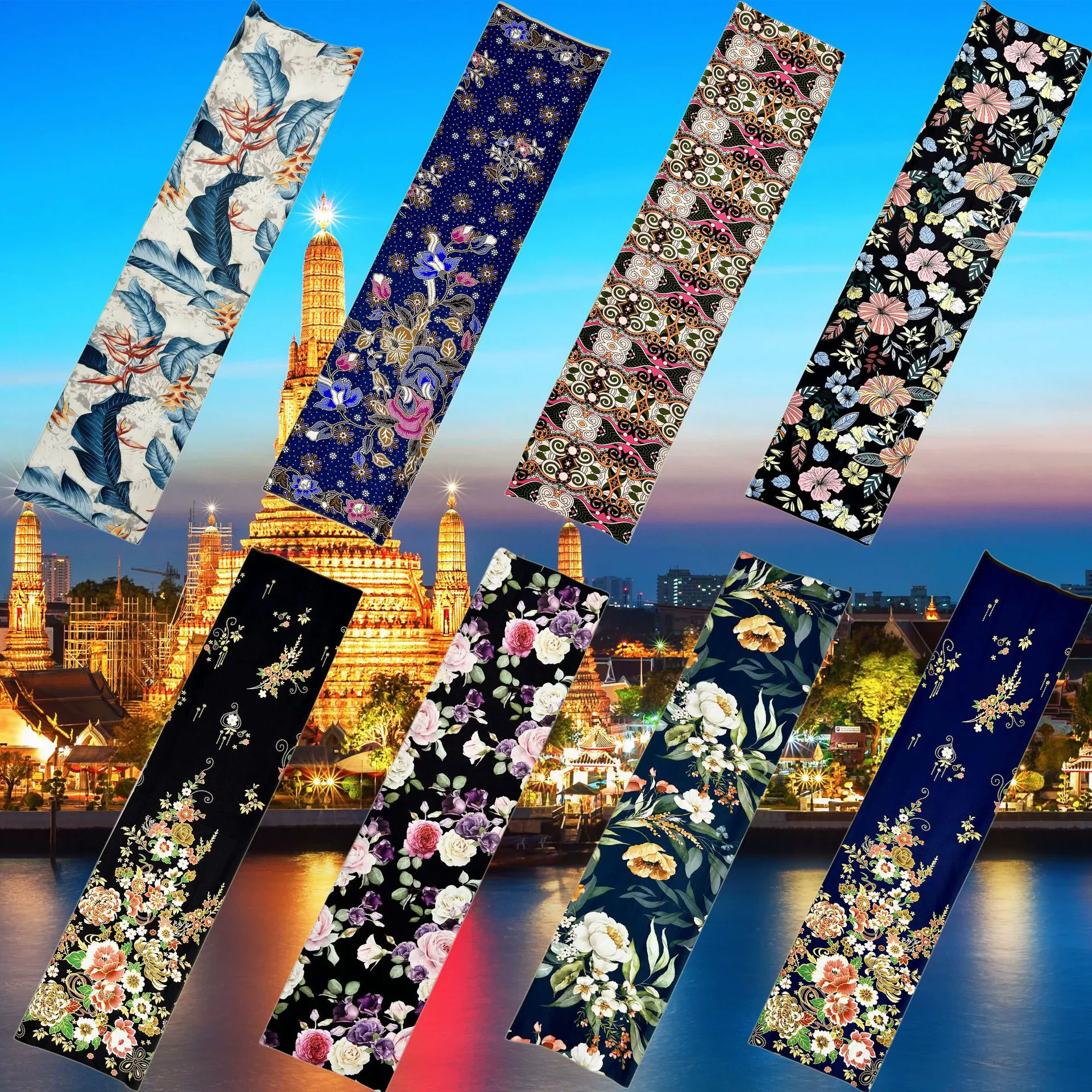 Юбка Лунги с принтом Батик саронг юбка Лунги Этническая юбка