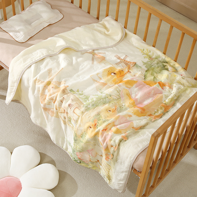 ガーゼバスタオル 幼児用A級6層 新生児用純綿ベビーブランケット カバータオル 子供用バスタオル 純綿子供用ブランケット|undefined