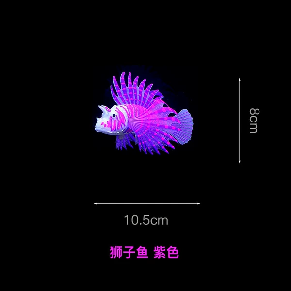 Simulation Little Lion Fish Purple