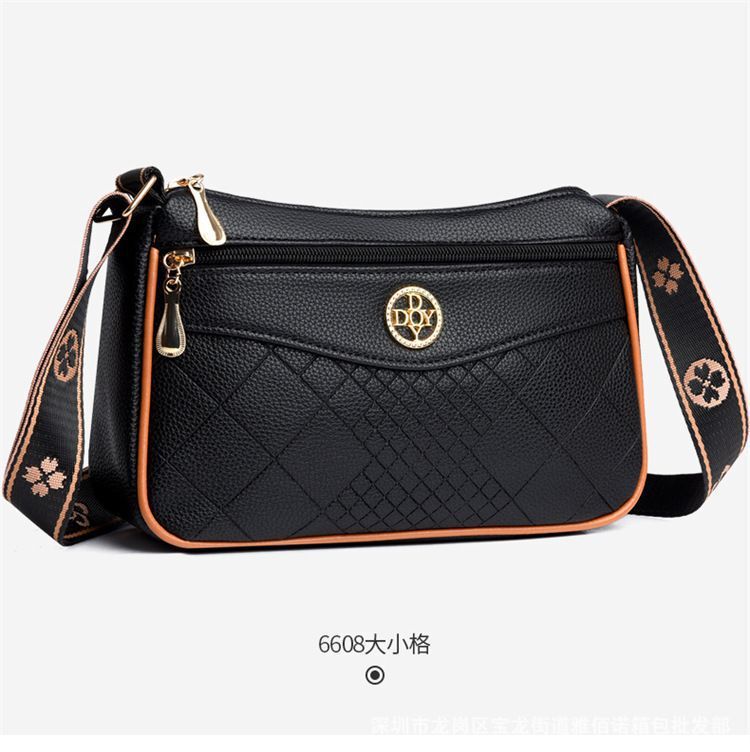 Mom Bag 2025 New Trendy Small Bag Women's Bag Simple Versatile Middle-Aged Shoulder Bag High-End Lightweight Crossbody Bag