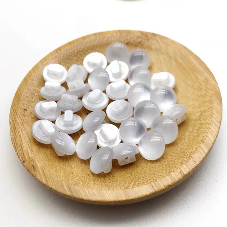 Resin Pearlescent Buttons, Tall Mushroom Buttons, Shirt Buttons, Baby Buttons, Translucent Buttons, Lace Collar Buttons, Sweater Buttons