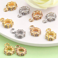 ��ʯ��������Ȧ��18K�~僽�diy�ֹ�ˮ�������Ʒ���