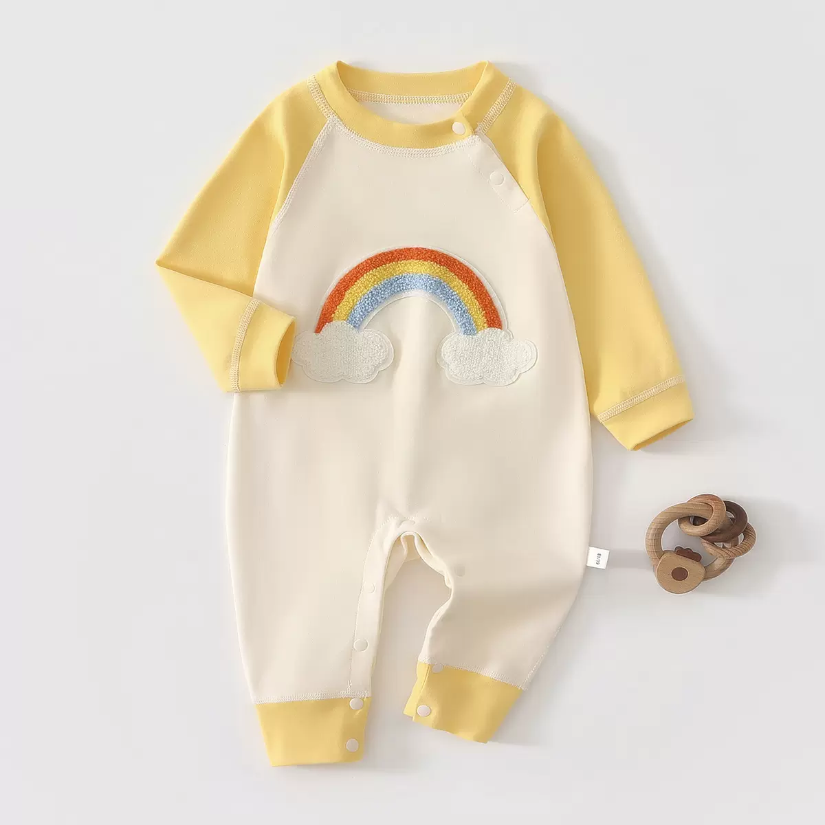 新生婴儿春秋装连体衣可爱洋气男女宝宝超萌哈衣外出服哈衣爬爬服
