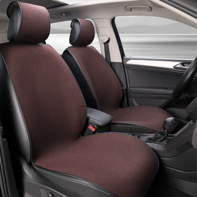 Four Seasons Pad | for the entire car - coffee-brown-standard-front-single-seat-1-universal