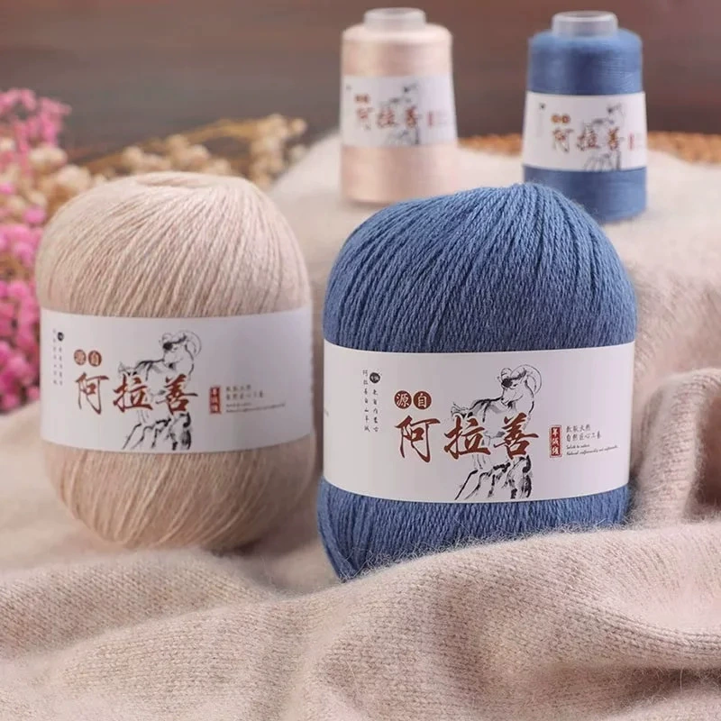 Трансграничная оптовая продажа камвольная Alxa кашемир средней толщины шарф ручной вязки свитер нить кукла DIY