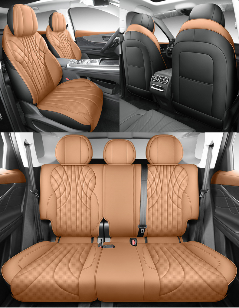 23 Chery Tiger 9 special seat cover four seasons universal car cushion fully surrounded by seven seats ruihu 9 seat cover summer