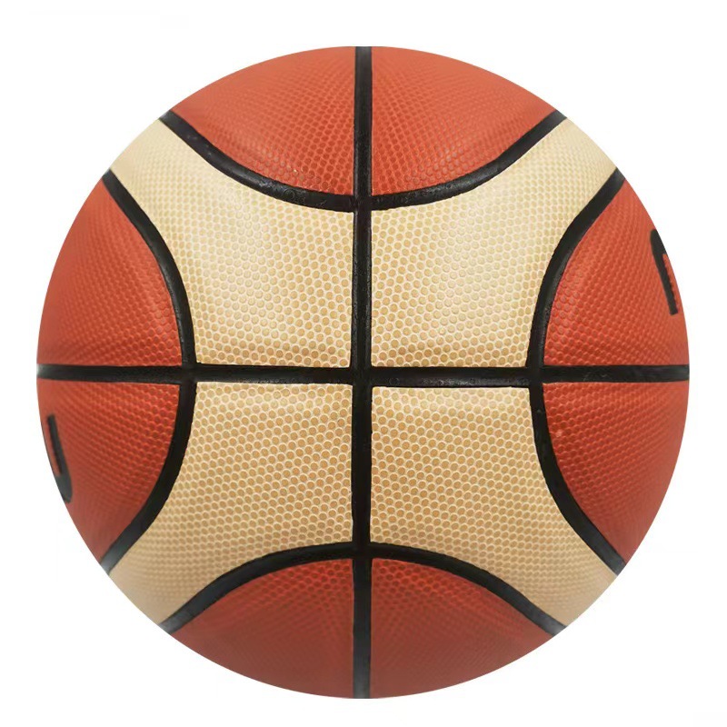 Koszykówka ze skóry naturalnej trwała piłka do sportu w hali i na zewnątrz_voghion.com