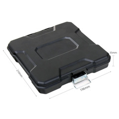 Straight handle twist drill bit cross-border high-speed steel titanium-plated 99pc plastic box drill bit 1.5-10mm drilling tool set