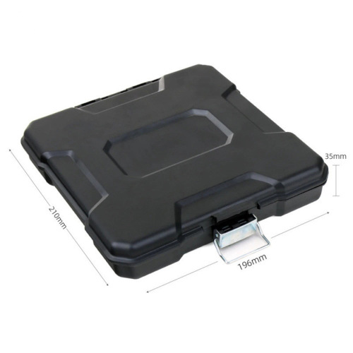 Straight handle twist drill bit cross-border high-speed steel titanium-plated 99pc plastic box drill bit 1.5-10mm drilling tool set