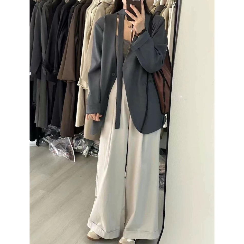 Women's Blazer 2026 Spring and Autumn New Style High-End Loose Casual Elegant Suit Ins Trend