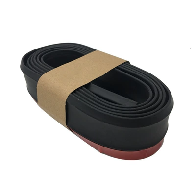 Qapı və bamper qoruyucu zolaqlar, universal anti-collision rubber strip bumper - pure-black-25m