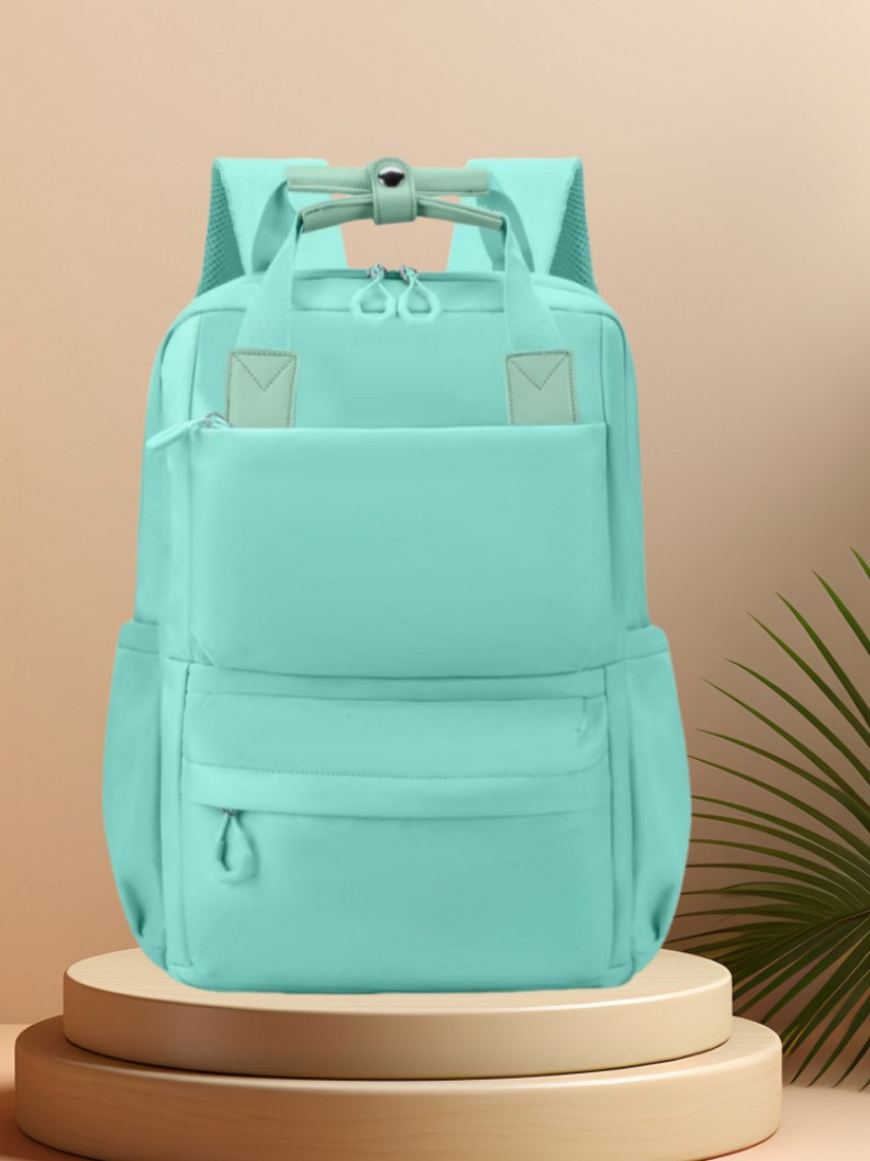 Stock mochila para mujeres 2024 nuevo estilo de gran capacidad, mochila de hombro ligera casual, bolso de computadora portátil para mujeres