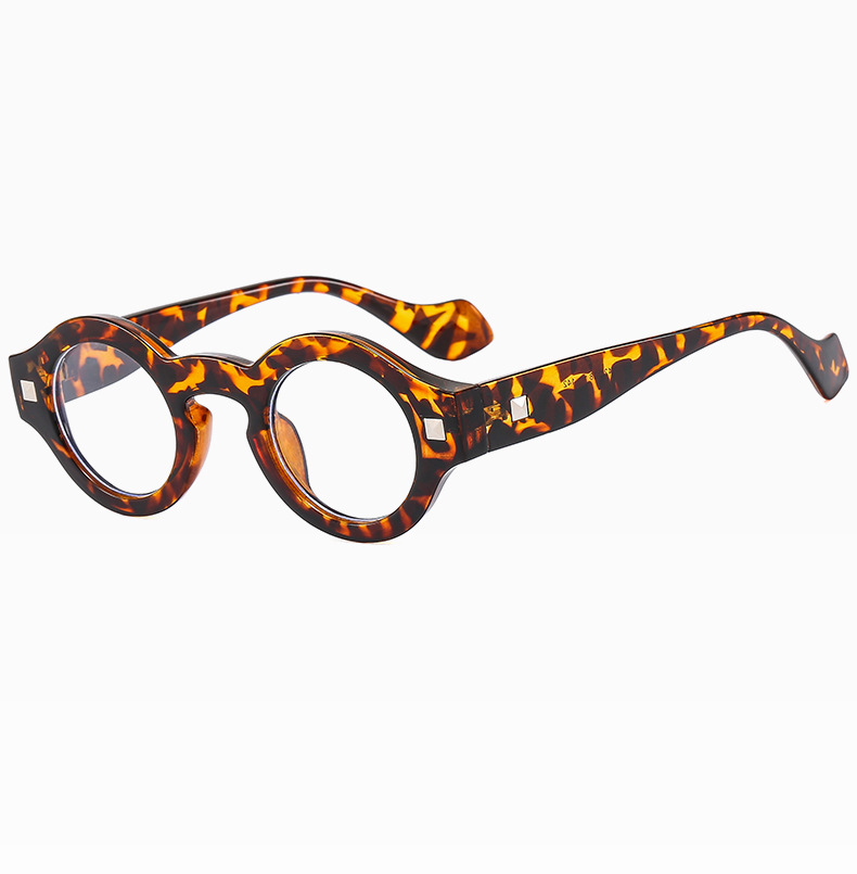Round Pattern Men'S Gender Retro Style Retro Round Ac UV400 Protection Round Frame Full Frame Men's Sunglasses