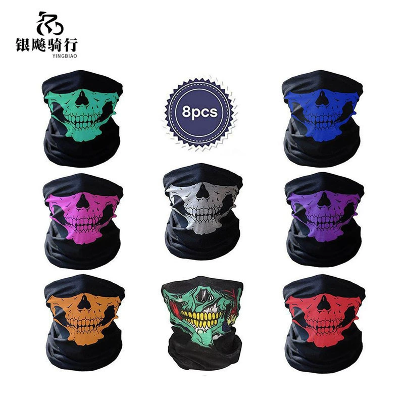 Бесшовная уличная многофункциональная маска-тюрбан, новая мода, холодостойкая теплая маска для верховой езды, головной убор