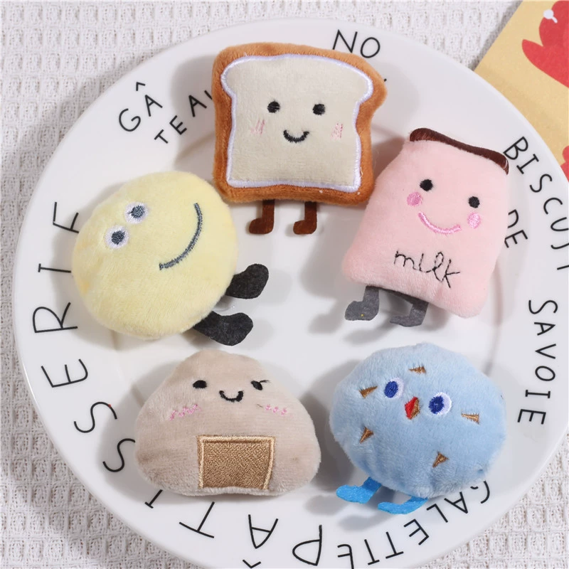 Осенне-зимняя креативная маленькая хлебная плюшевая кукла маленькая кукла брошь аксессуары DIY головной убор Сумка Милый японский стиль