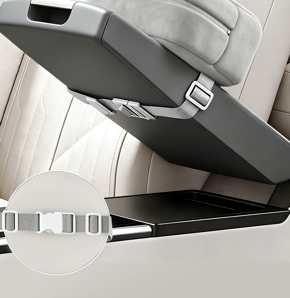Car seat back-mounted tissue bag, multifunctional armrest box tissue dispenser, passenger-side tissue box, in-car tissue box