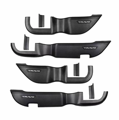 Other Automotive Exterior Supplies: Covers, Hilux Rearview Mirror Covers, Modified - door-anti-kick-abs-electroplating