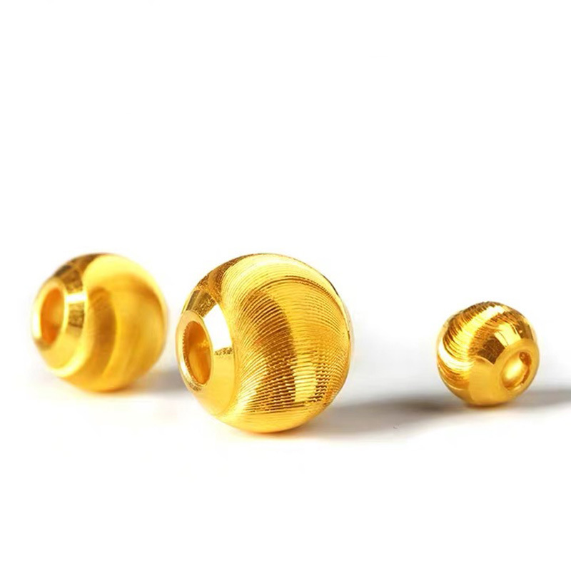 Cat's Eye Bead Gold Fortune Bead DIY Pendant Bracelet Bangle Bead String for Men and Women Red String Wholesale Jewelry