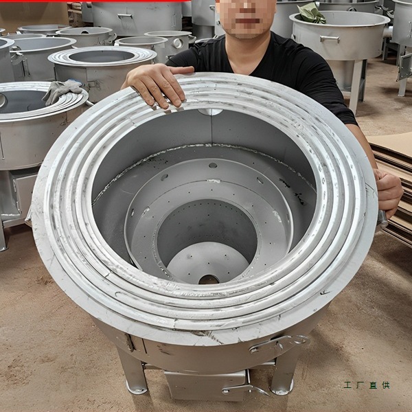 加厚新型无烟柴火灶农村家用烧木柴户外猛火灶柴火炉新中式汽化炉