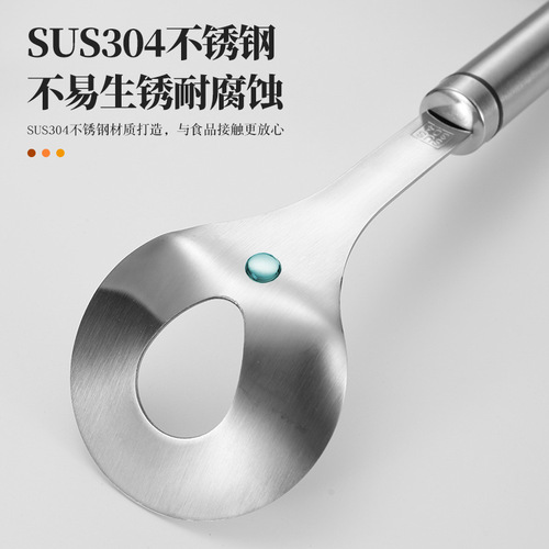 304 stainless steel meatball artifact extrusion to make meatballs kitchen gadgets fish ball spoon maker spoon scooper