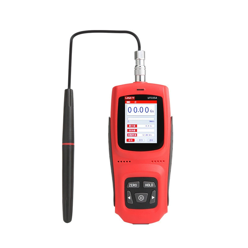 Uliide UT335A UT335B портативный цифровой измеритель Гаусса детектор магнитного поля обнаружение магнитного интенсивности