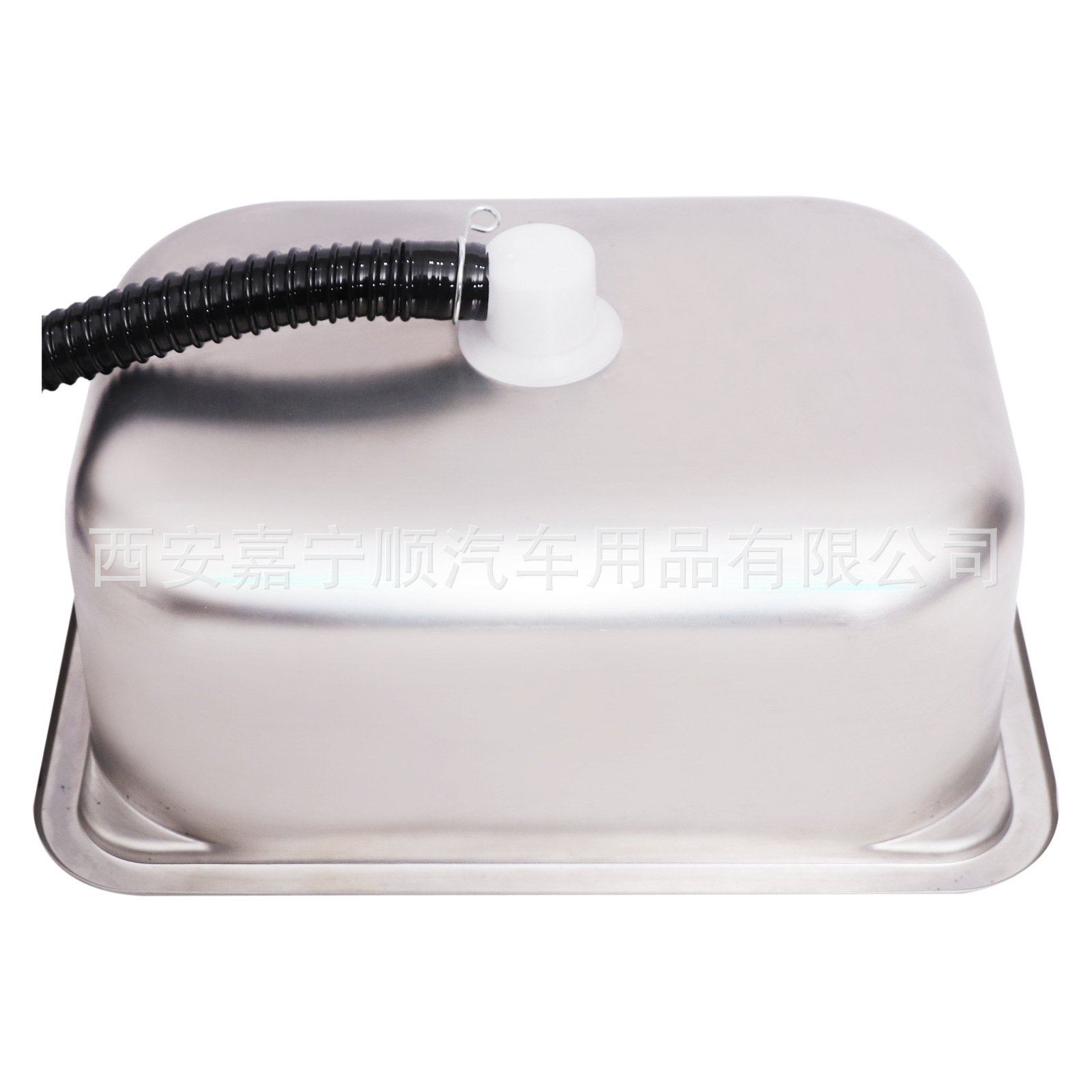 RV cuadrado pequeño tamaño fregadero con tabla de cortar fregadero oculto RV cocina fregadero 304 acero inoxidable