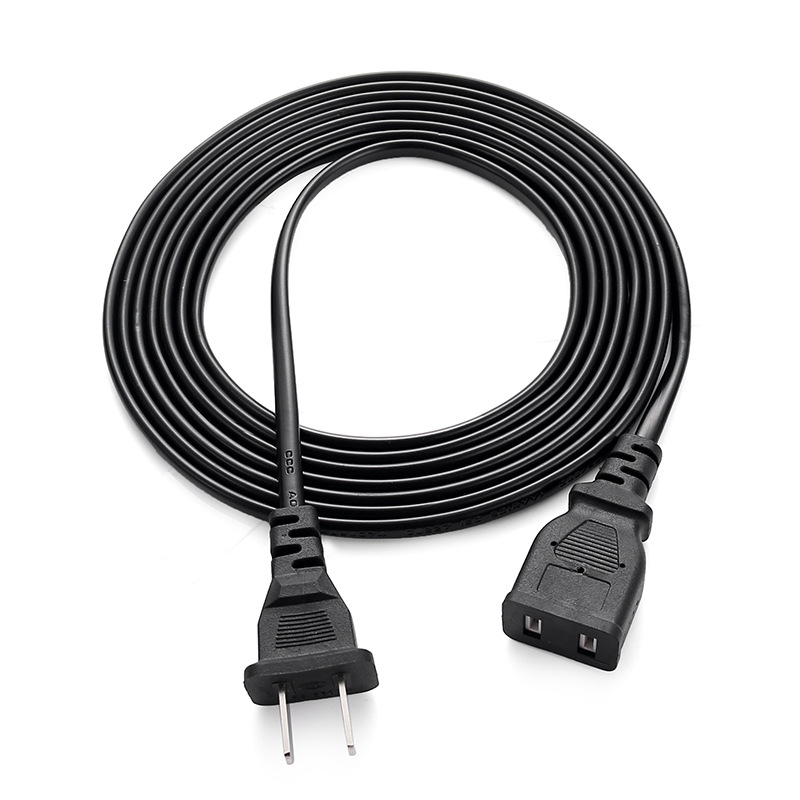 国标二插电源延长线 大功率风扇延长线电源线 延长线加长线打印机
