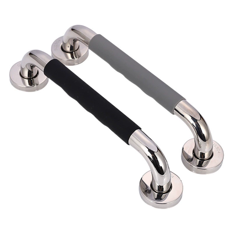 304 из нержавеющей стали силиконовые подлокотники для инвалидов Подлокотники доступны для пожилых людей туалет подлокотники нескользящие ручки для туалета