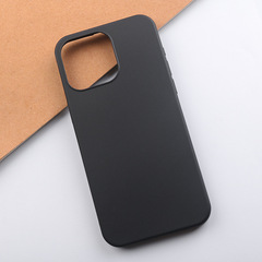 适用苹果iPhone17全磨砂TPU素材16包边15手机壳14防摔纯色保护套