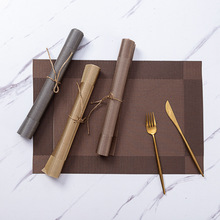 pvc双框对角框欧式防水防滑餐垫桌垫隔热垫盘垫杯垫学生垫