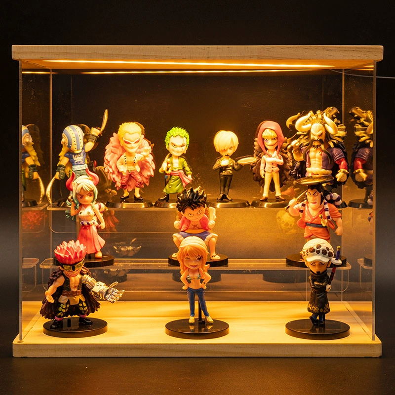 Комплект фигур One Piece: полный набор Лuffy Empress Peripherals Zoro Q Version Blind Box Doll, украшения, подарки на выпускной