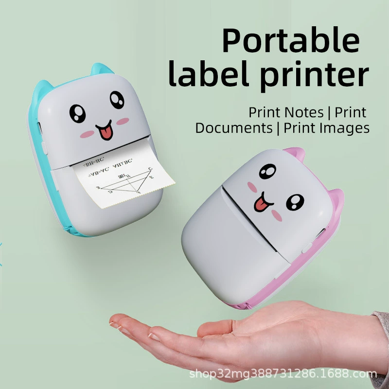 Pocket small handheld printer for students