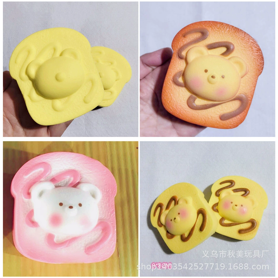 Слайм, игрушка, хлеб, антистресс, оптовая продажа