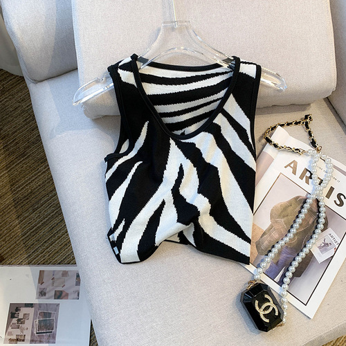 Summer New Arrival Short-Sleeve Off-the-Shoulder Nipple-Showing Sexy Girl Pure Desire Style Ice Silk Knit Top for Women