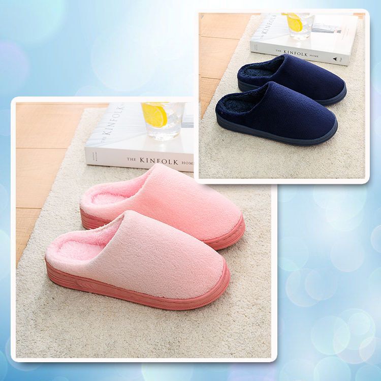 綿のスリッパを買って、女性の秋冬の家の室内の滑り止めの保温を買って、月子のカップルの毛のスリッパの男を厚くします。|undefined