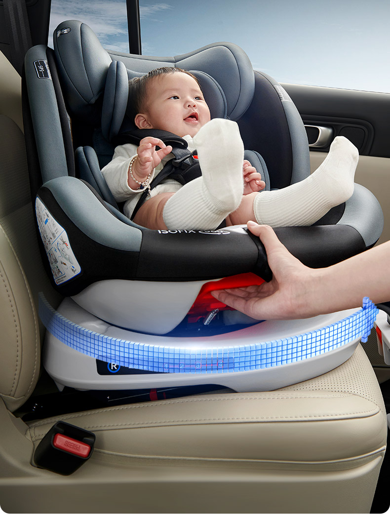 Car Child Seat for Babies, Infants and Toddlers, Suitable for Newborns Aged 1 to 10 Years Old, Can Sit and Lie Down, Universal