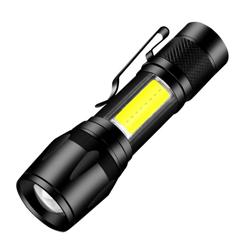 クロスボーダーled強光懐中電灯充電可能多目的遠射携帯超亮家庭用ミニ携帯サイドライト|undefined
