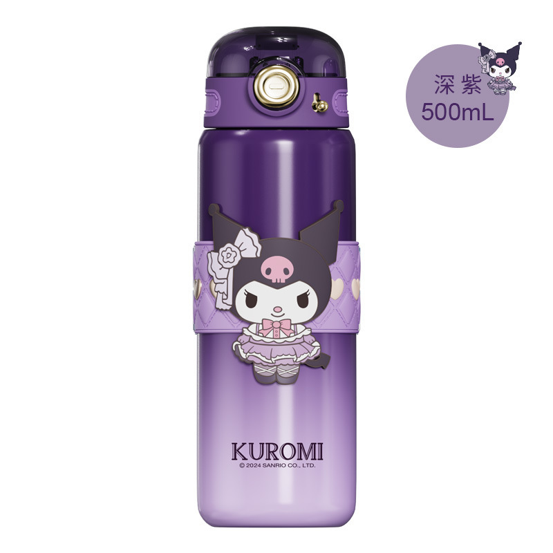 サンリオクロミ保温カップ2023新型コップ女子高颜値携帯保温ポット誕生日プレゼント|undefined