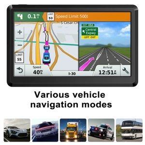 2021 yeni 7 düymlük avtomobil portativ GPS naviqatoru