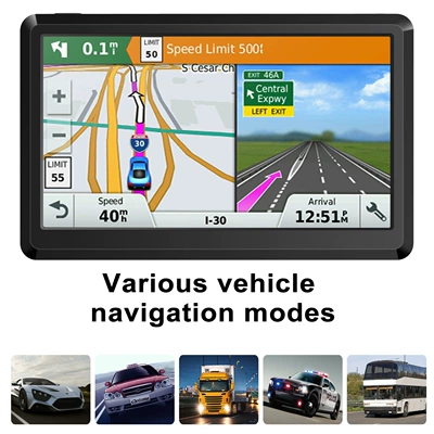 2021 new 7-inch GPS navigator car car Portable Navigator supply cross-border e-commerce foreign trade (Car Convenient GPS Navigation)