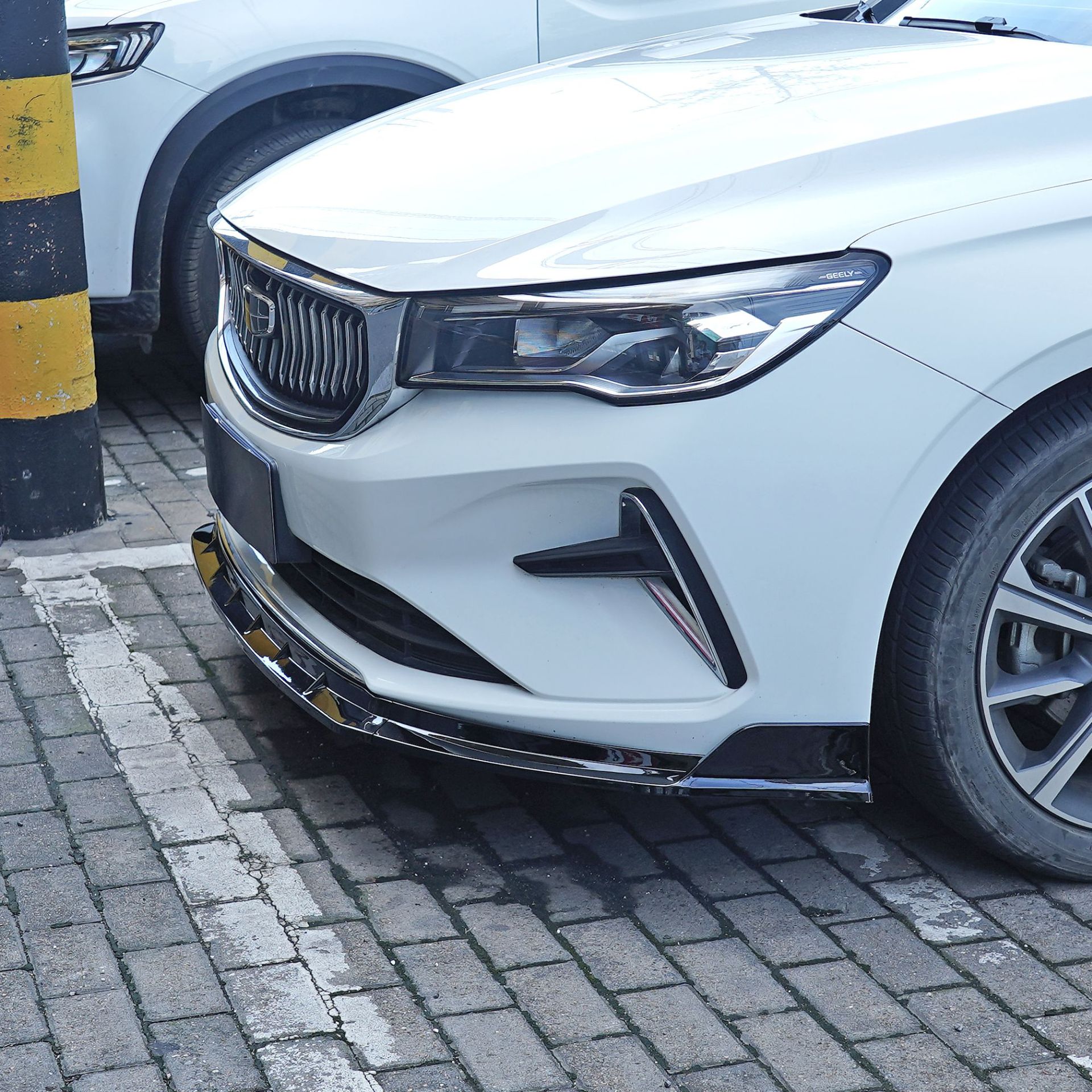 Suitable for 22-27 Geely Emgrand S70 front spoiler, front lip, rear wing, side skirts, rear lip, top wing, body kit