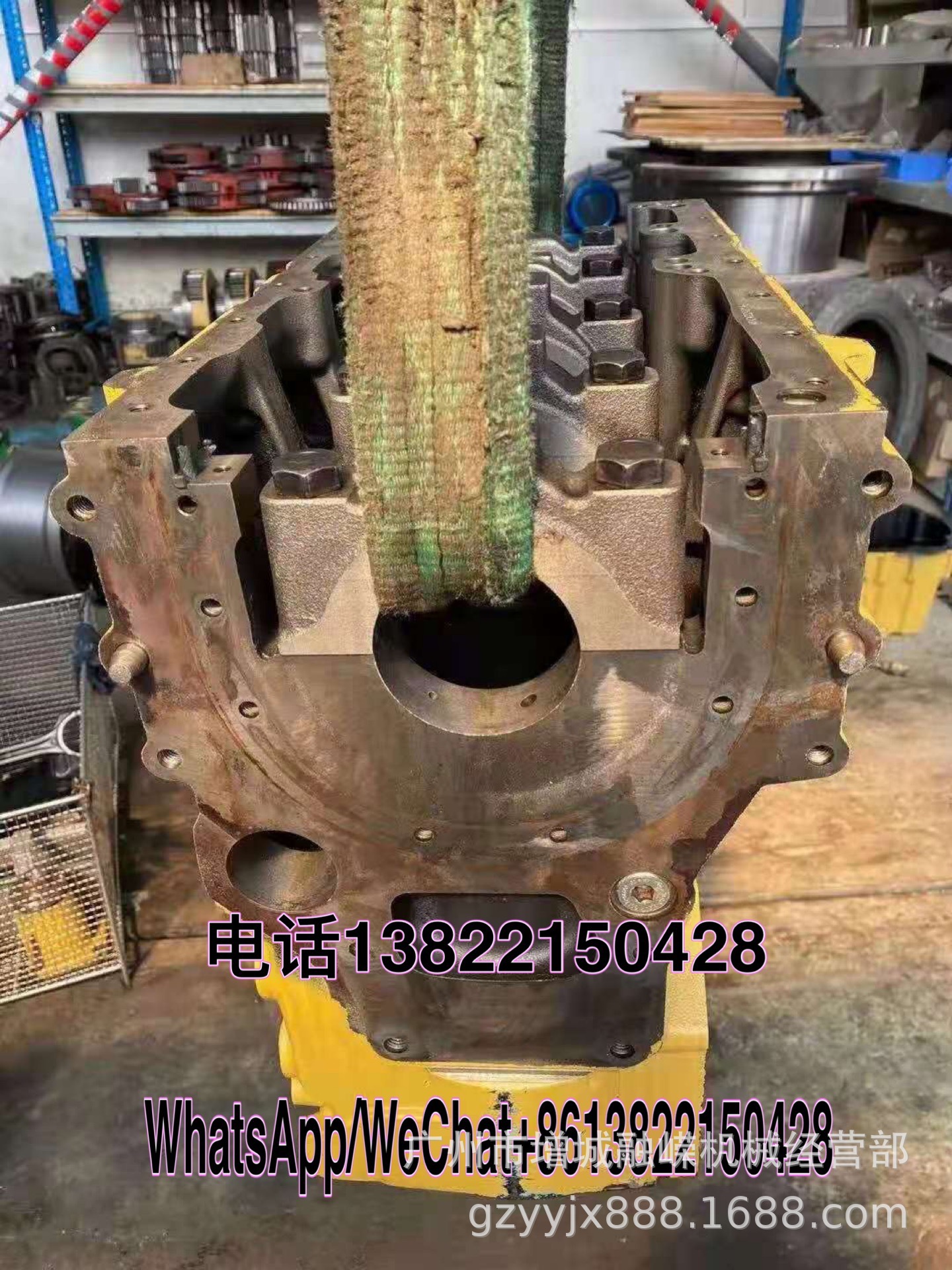 4D33/4D34/4D35 凸机总成 缸体4D36 飞轮壳 油低壳 齿轮