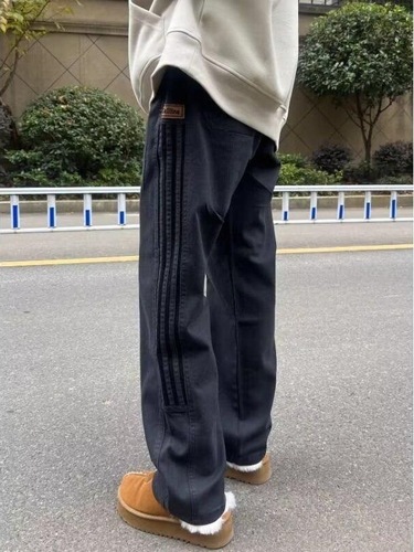 2025 New Loose Casual Pants for Men, Korean Style Trendy Matchable Pants, Summer Thin Model, Drooping Sensation Wide Leg Floor-Length Pants
