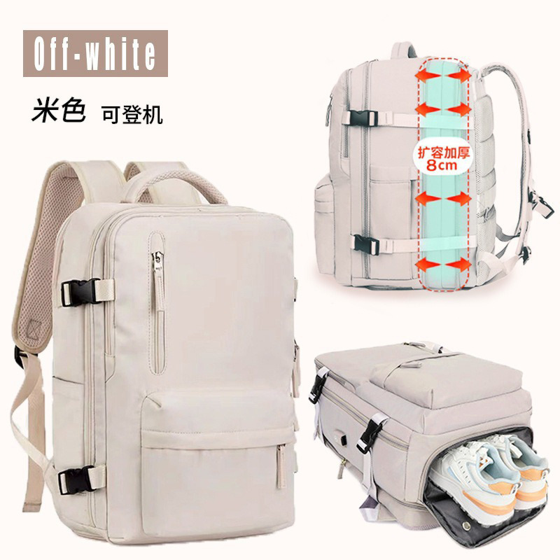 Los hombres transfronterizos expanden los paquetes de computadoras de negocios, los equipaje de viaje de negocios son multifuncionales y las mochilas de hombro de gran capacidad están en Stock.