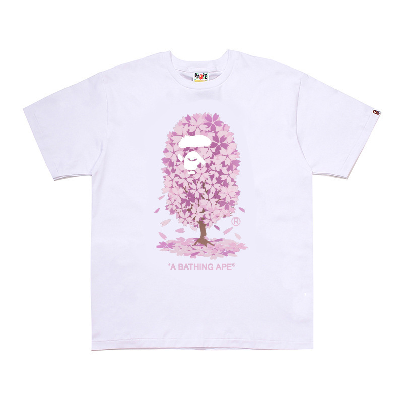 国境を越えた貿易トレンディなブランド半袖メンズレタープリントアメリカンストリートルーズカップルカジュアルTシャツ半袖シャツ|undefined
